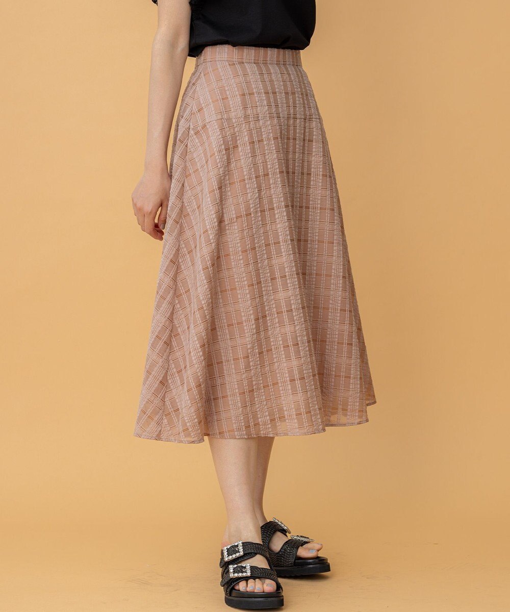 組曲 S ラメシアーチェック スカート 