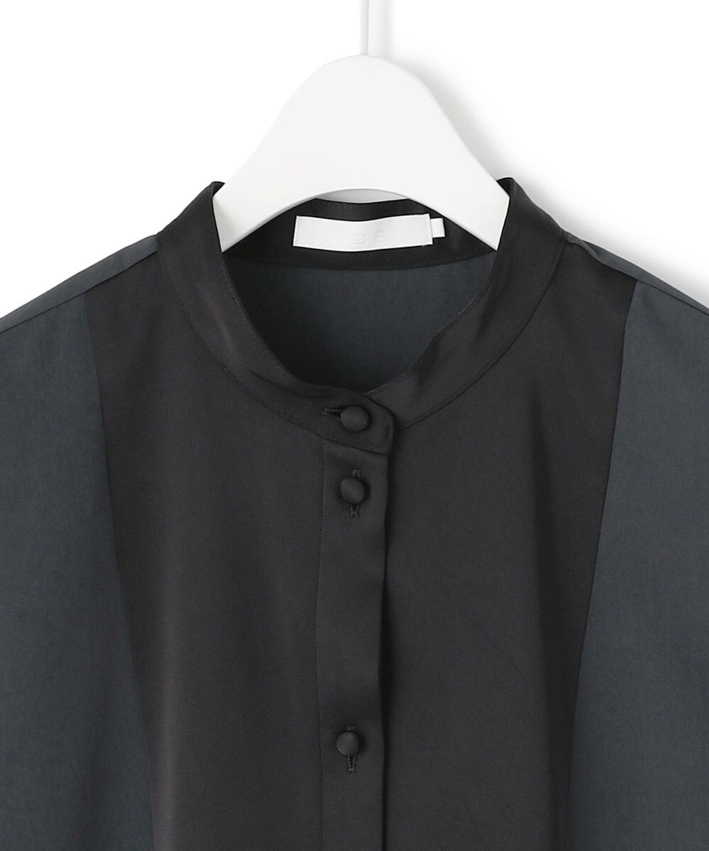 ICB L 【WEB＆一部店舗限定】 AiryTypewriter ノースリーブブラウス 