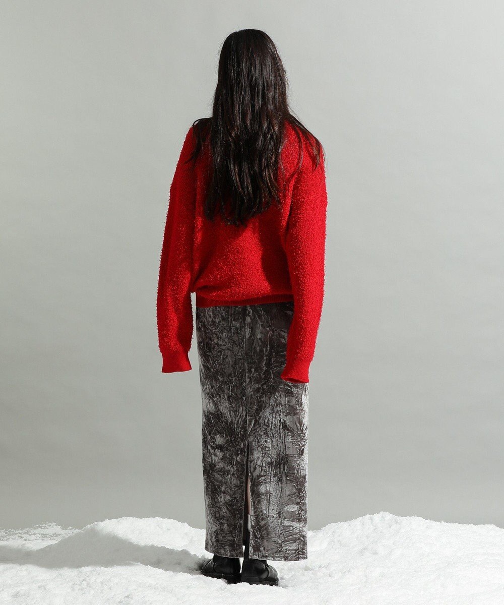 CRAFT STANDARD BOUTIQUE ネップヘンリーネックニットプルオーバー 