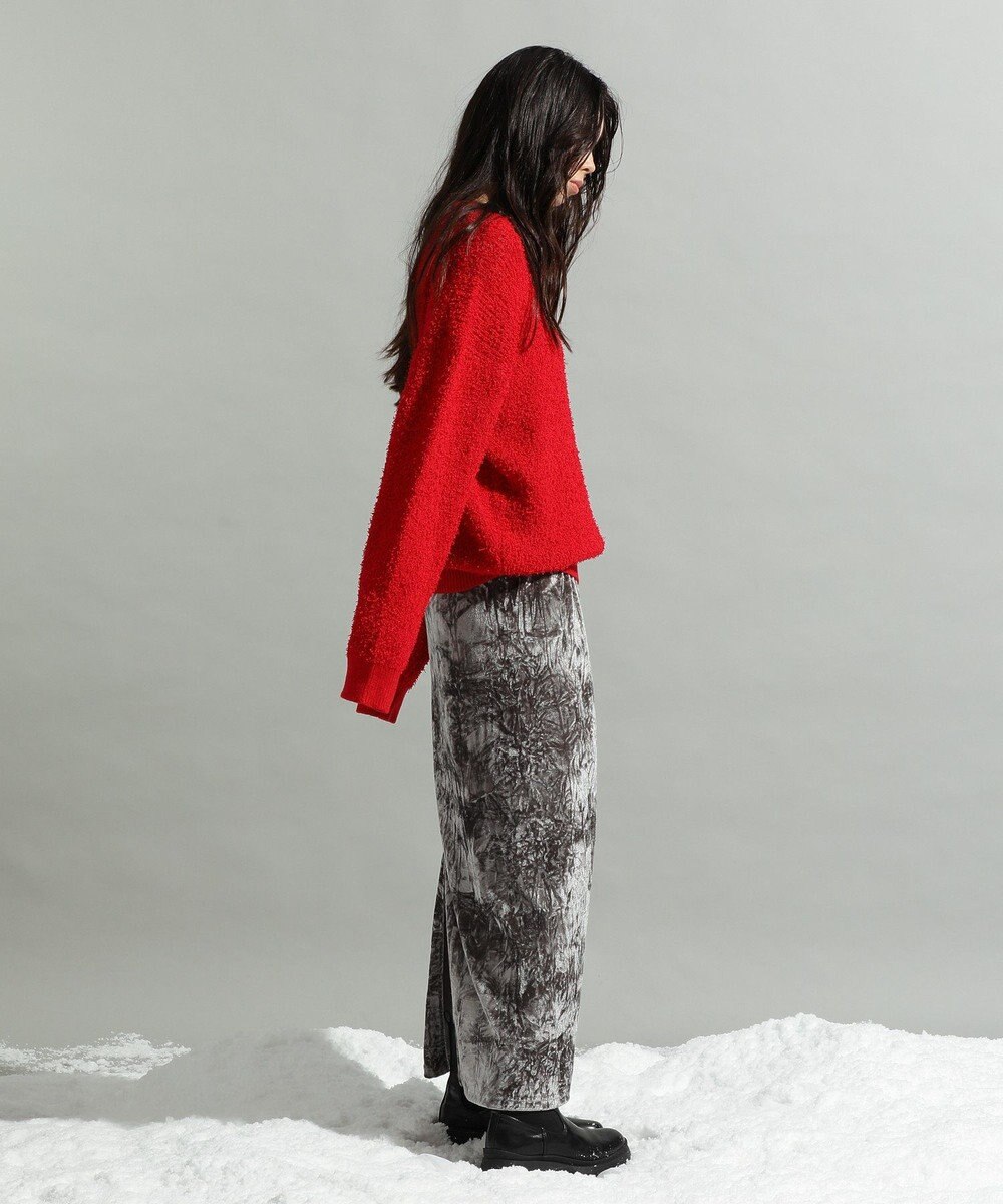 CRAFT STANDARD BOUTIQUE ネップヘンリーネックニットプルオーバー 