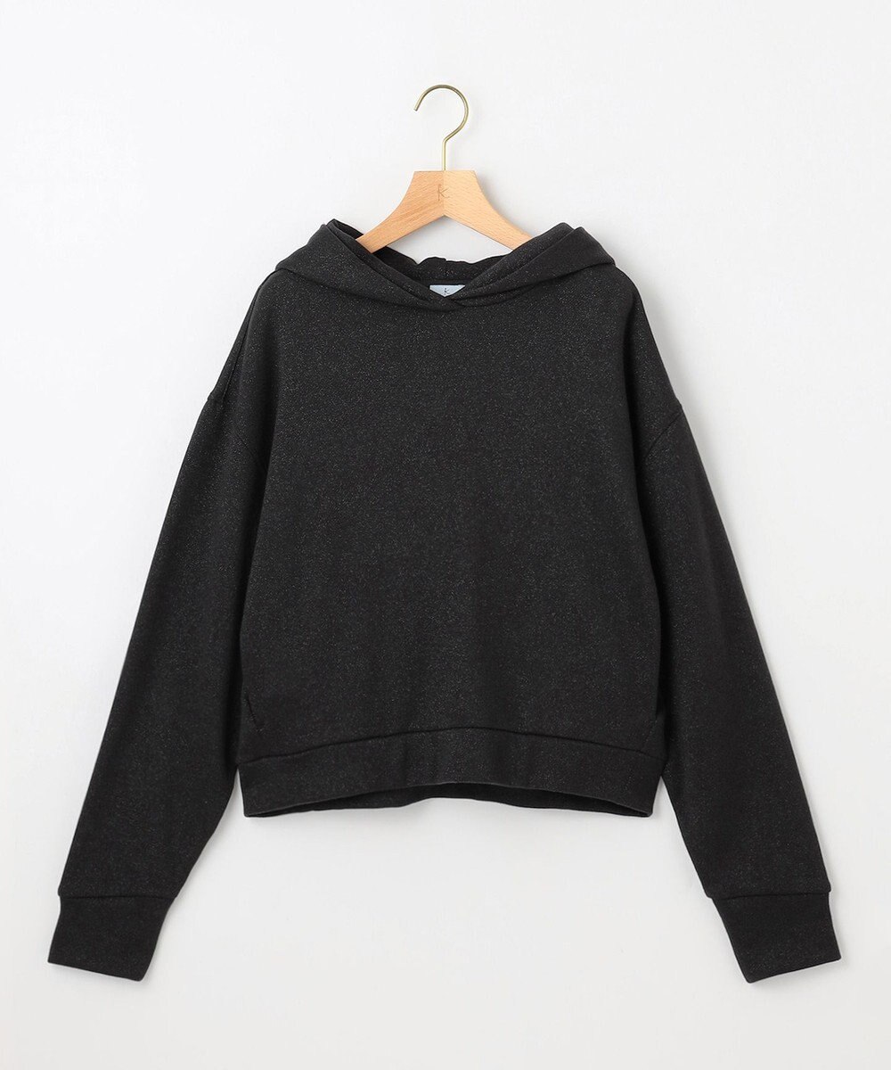 組曲 【WEB限定】シャイニーラメ パーカー 