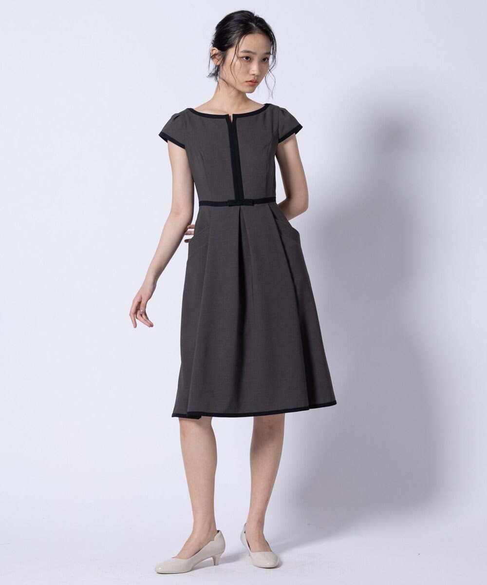 TOCCA 【接触冷感・吸水速乾・洗える】RIBBON'S CROSSROAD ドレス 