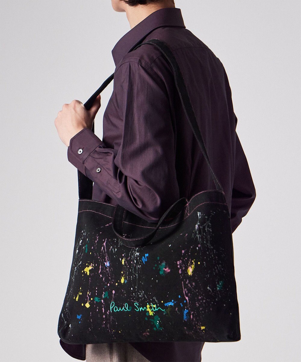 Paul Smith Paul Smith Logo スプラッシュペイント トートバッグ 