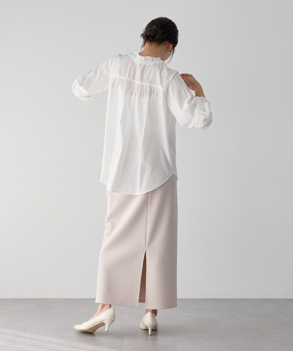 YECCA VECCA ダンボールニットナロースカート 