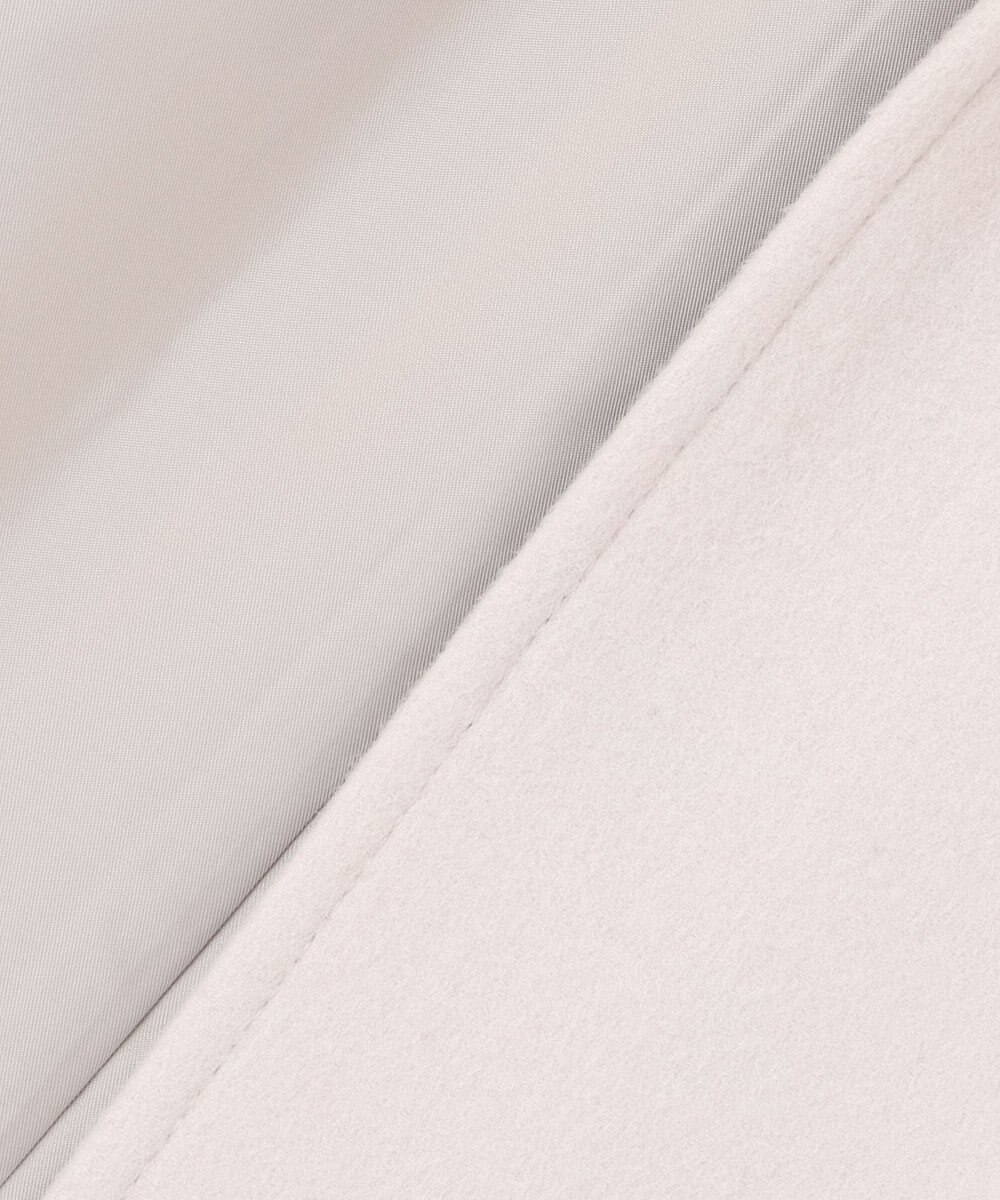 ICB L ウールカシミヤメルトン チェスターコート 