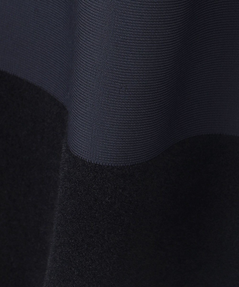 自由区 S モールブロッキングニット スカート 