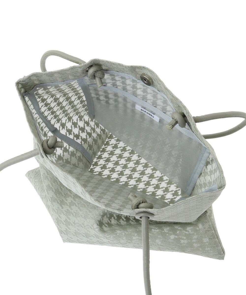 Green Parks ａｎｄｍｉｋｋａ．メッシュＡ４トートバッグ 