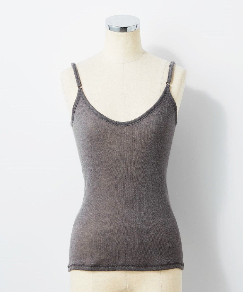 TOQUE 〈大草直子さんアドバイザー〉針抜きスムスインナーキャミソール 