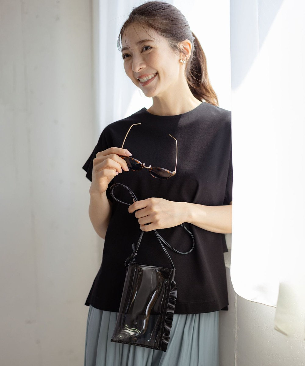 組曲 バックフリル カットソー 