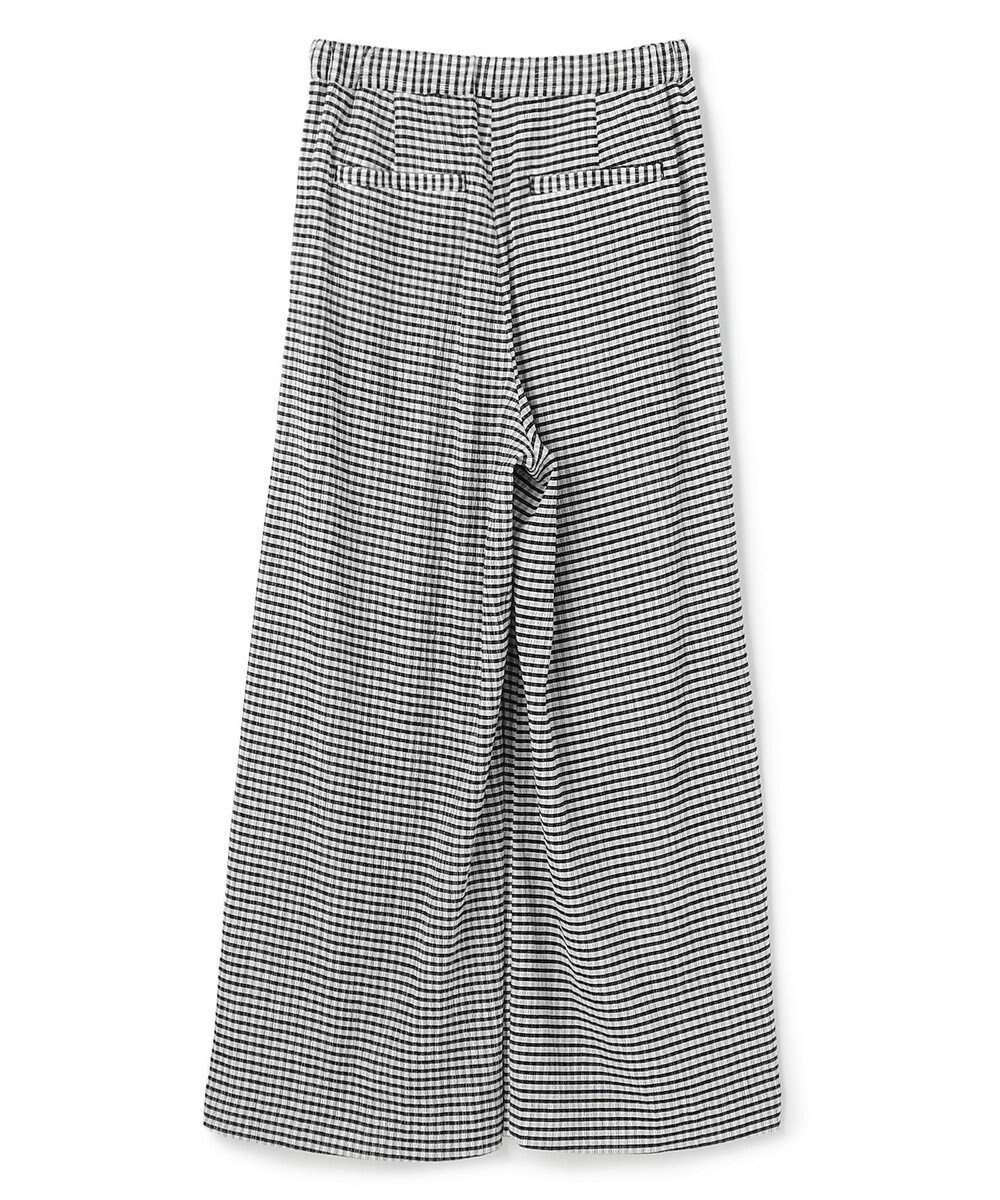 uncrave ギンガムチェック ワイドパンツ 