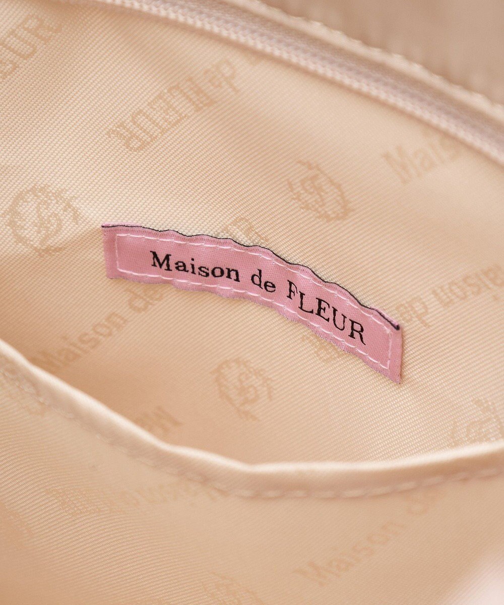 Maison de FLEUR EC限定ボリュームリボン2Wayトートバッグ 