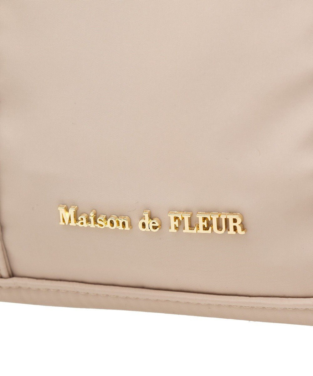 Maison de FLEUR EC限定ボリュームリボン2Wayトートバッグ 