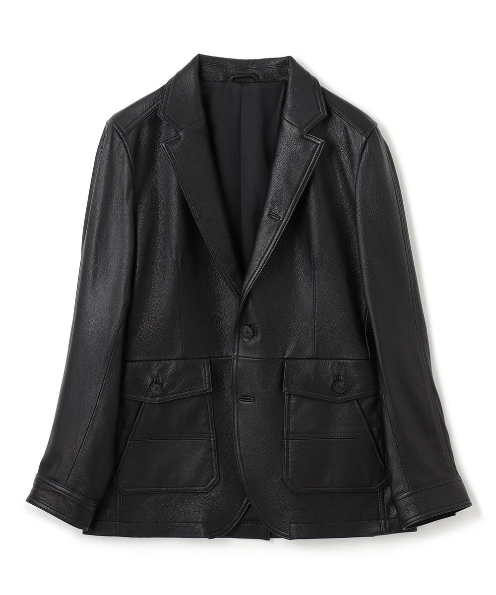 JOSEPH HOMME ライトゴートシュリンクレザー　ジャケット 