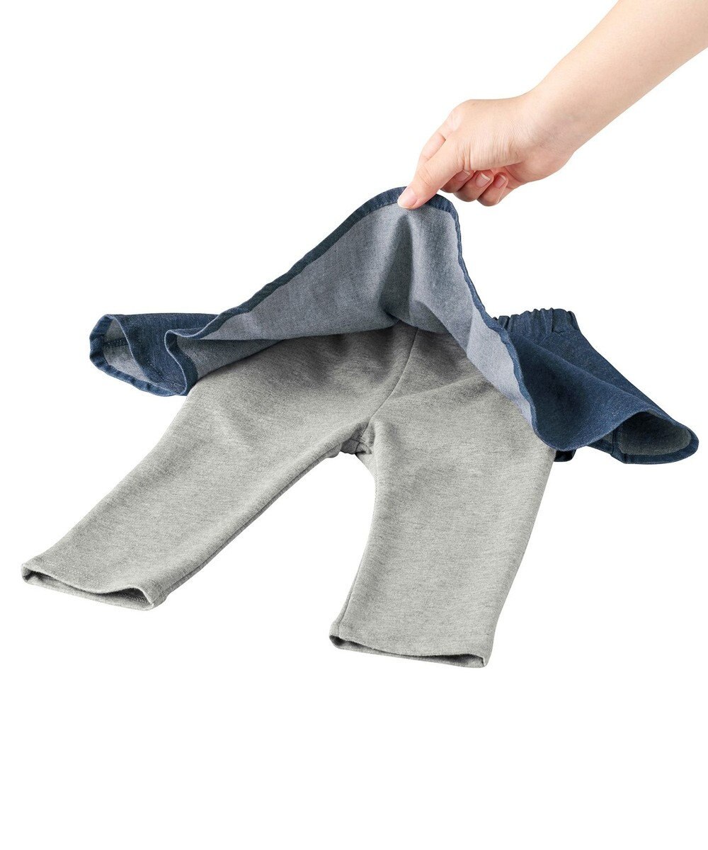 MIKI HOUSE HOT BISCUITS 【80-120cm】 スカート付パンツ 