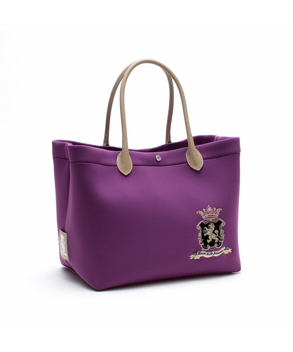 A.D.M.J. 【魔法の様に軽い】マジックライト　スパニッシュファブリックエンブレム刺しゅうトートL 