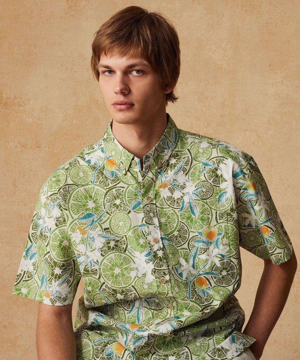 JOSEPH ABBOUD 【老舗アロハブランドとのコラボレーション】KAHALA ALOHAシャツ 