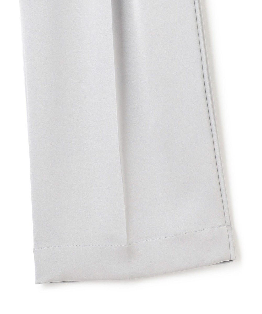 uncrave シャイニーダブルサテン ワイドパンツ 