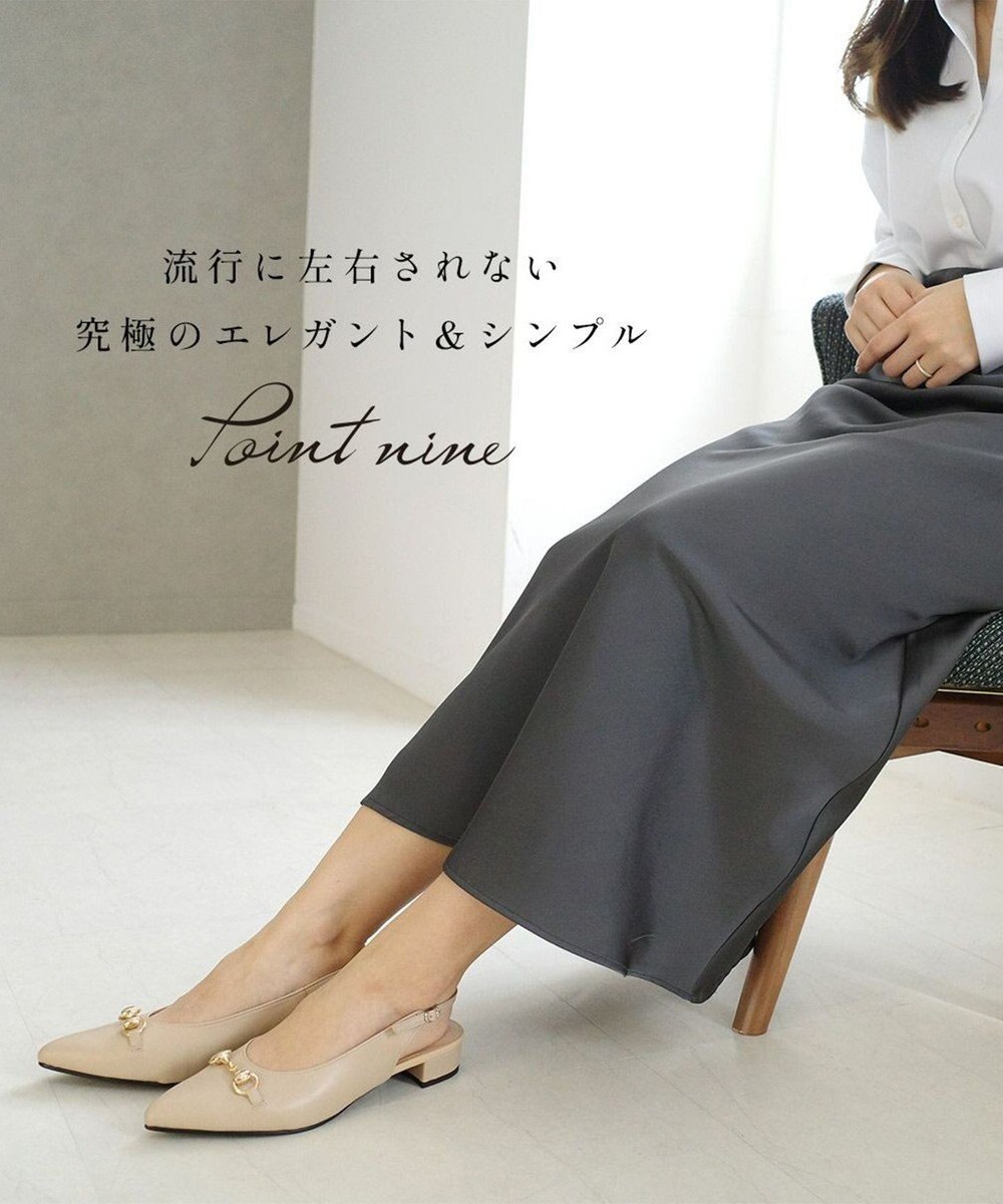 Pointer 日本製 本革ビット付きミュール 