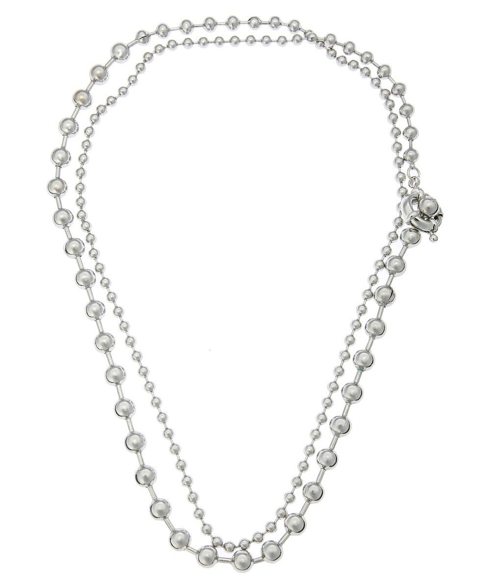 Green Parks ｅｖｅｒｙ　ｗａｌｋ．マルチウェイボールチェーンネックレス 