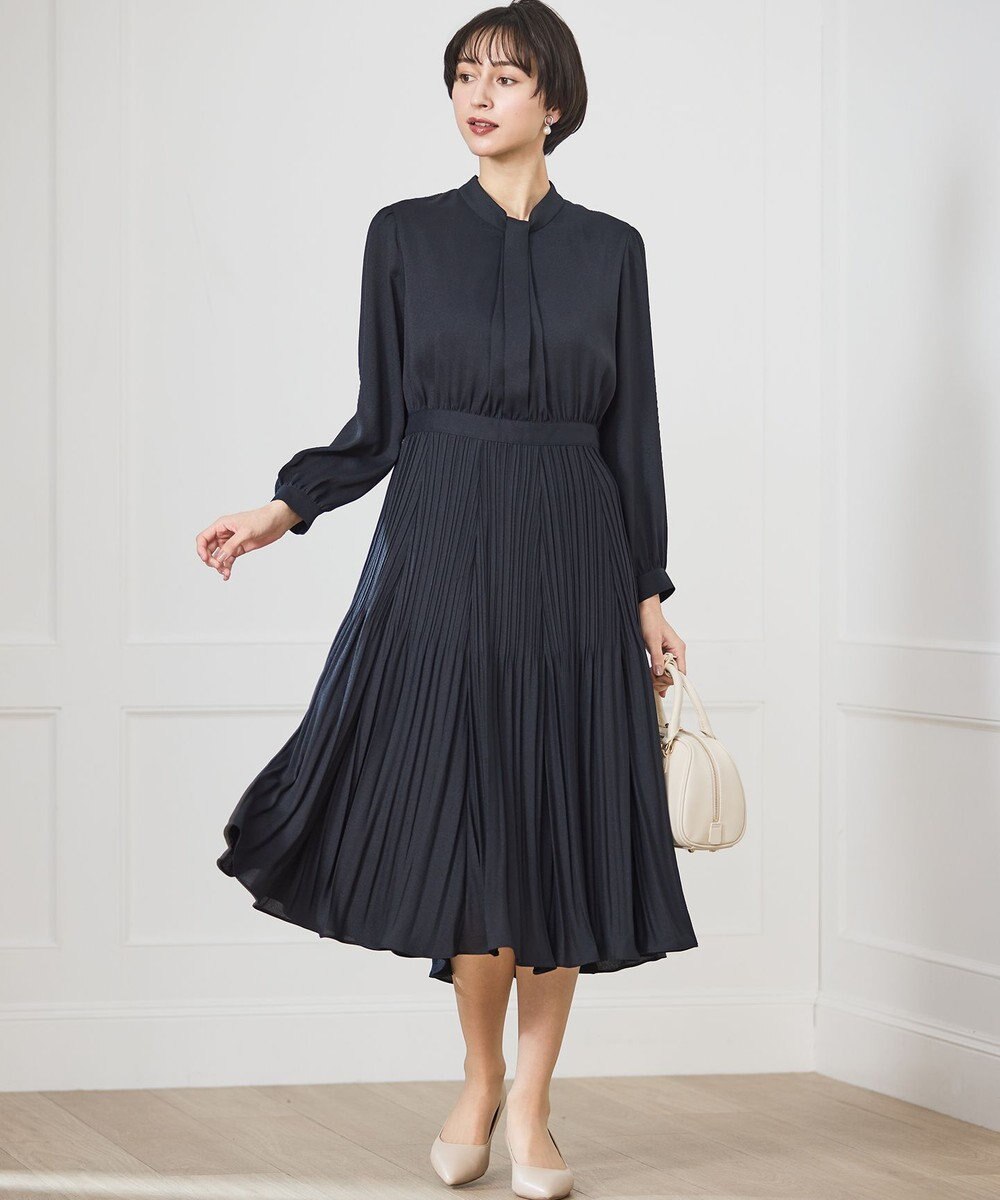 23区 S 【洗える】クリスタルアムンゼン ウエスト切り替え ワンピース 