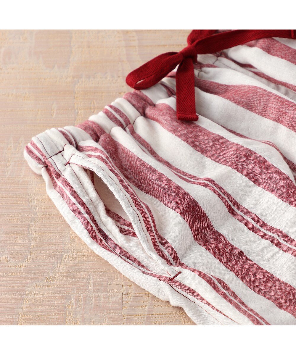 UCHINO マシュマロガーゼシックシンストライプレディスパジャマ 