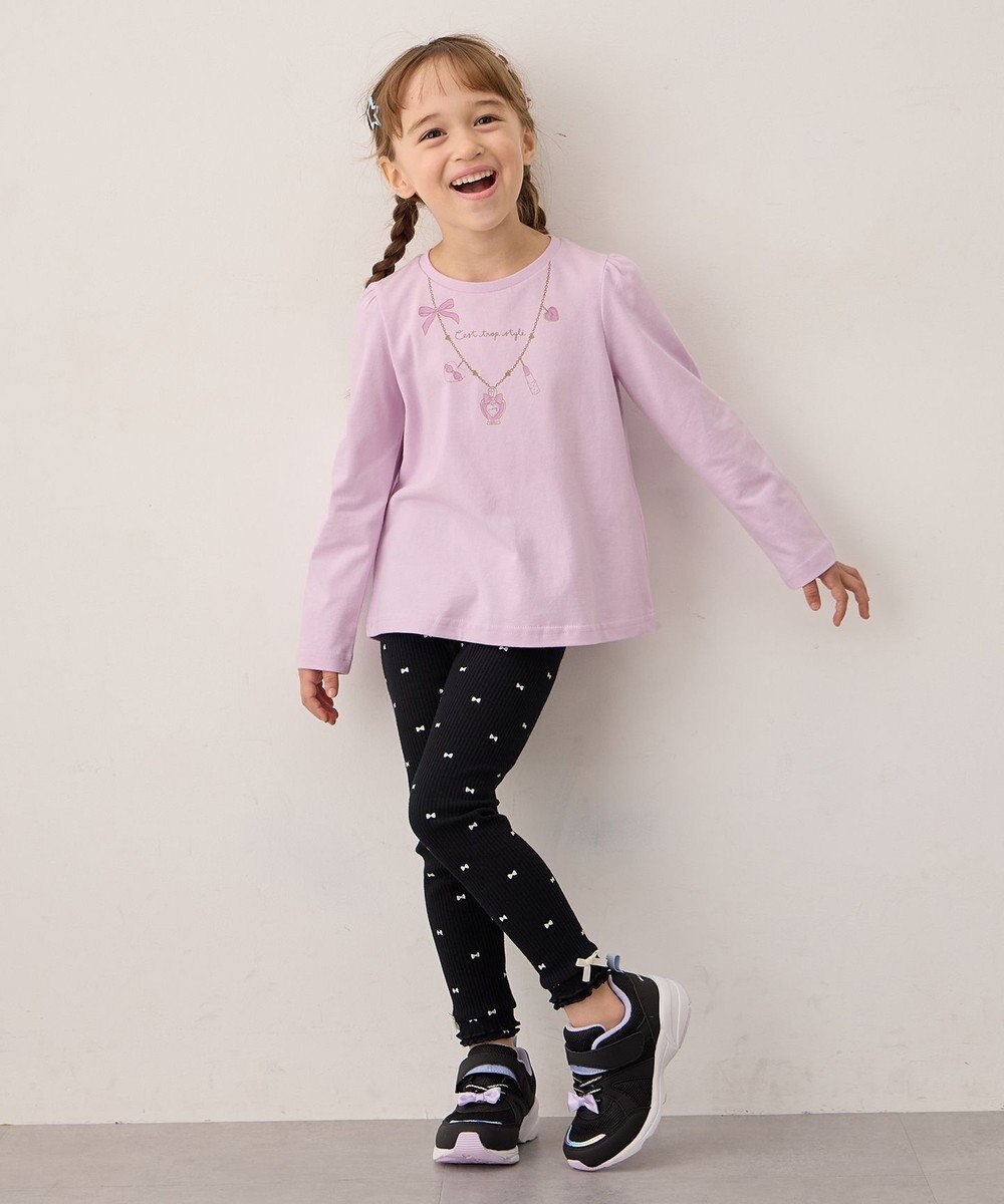 ANY KIDS 【WEB限定】7days プリント 長袖Tシャツ 