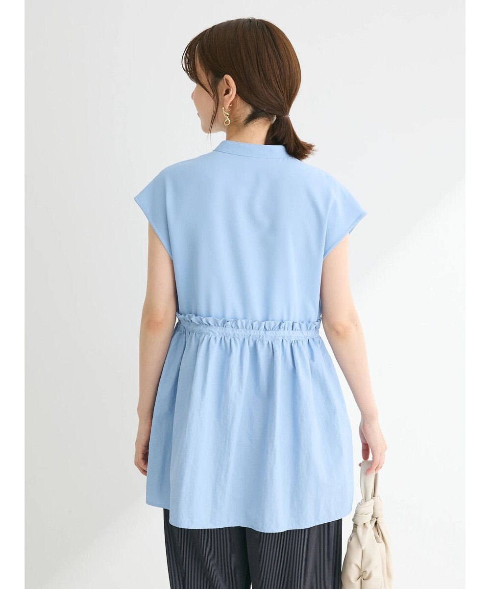 Green Parks 異素材ドッキングチュニック 