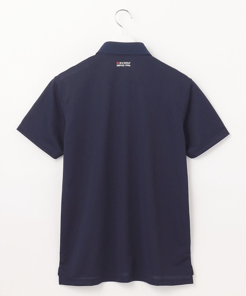 23区GOLF 【MEN】【キングサイズ/吸水速乾/UVカット】エイトロックポロシャツ 