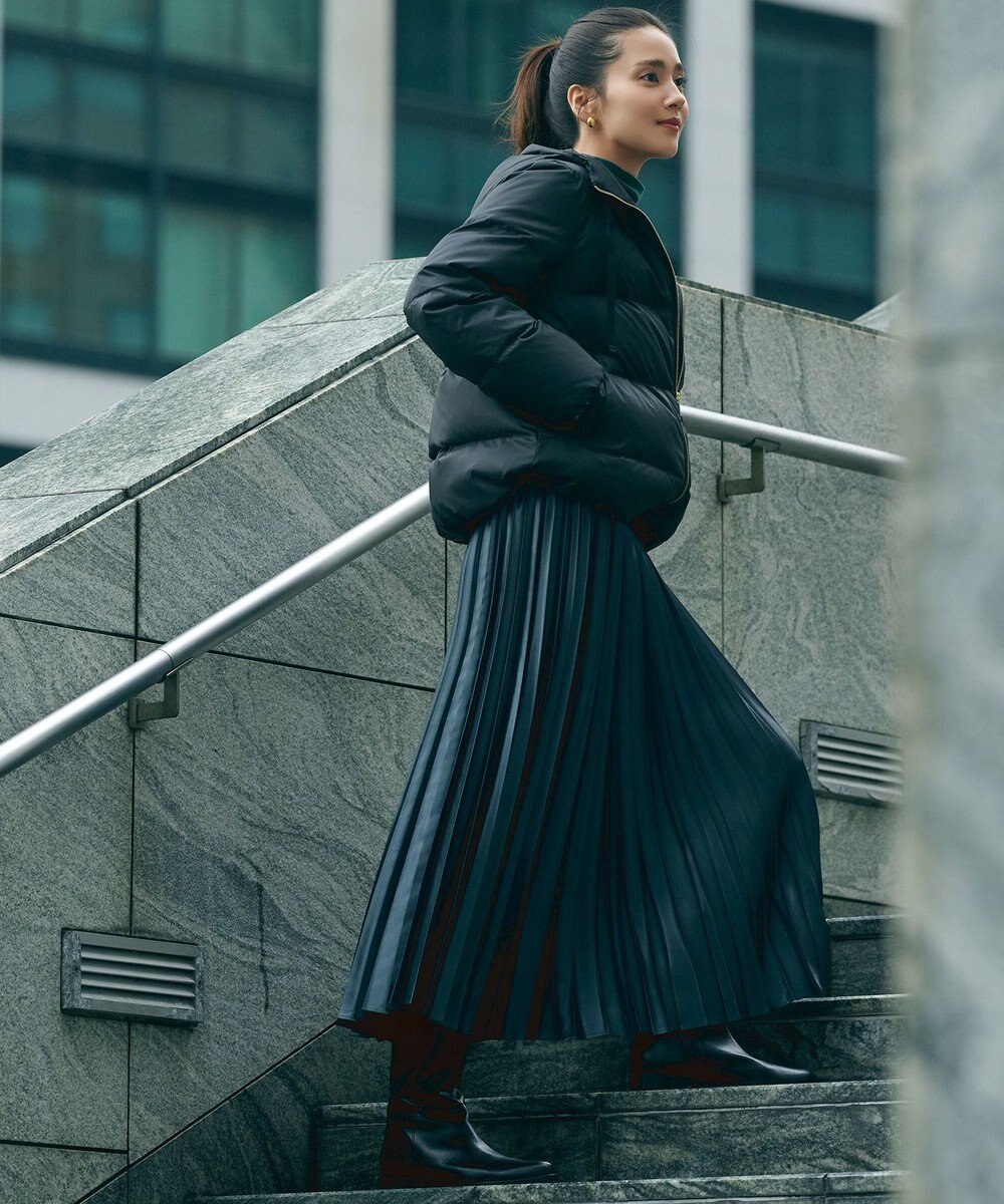 23区 S 【洗える】シレータフタ コンパクト ダウンコート 