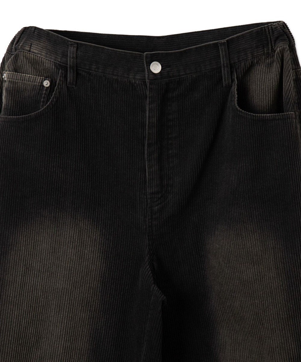 WEGO イージーバレルレッグコーデュロイパンツ 