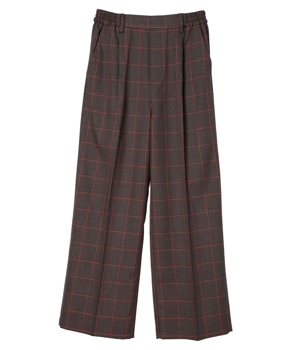 CRAFT STANDARD BOUTIQUE センタープレスチェックパンツ 