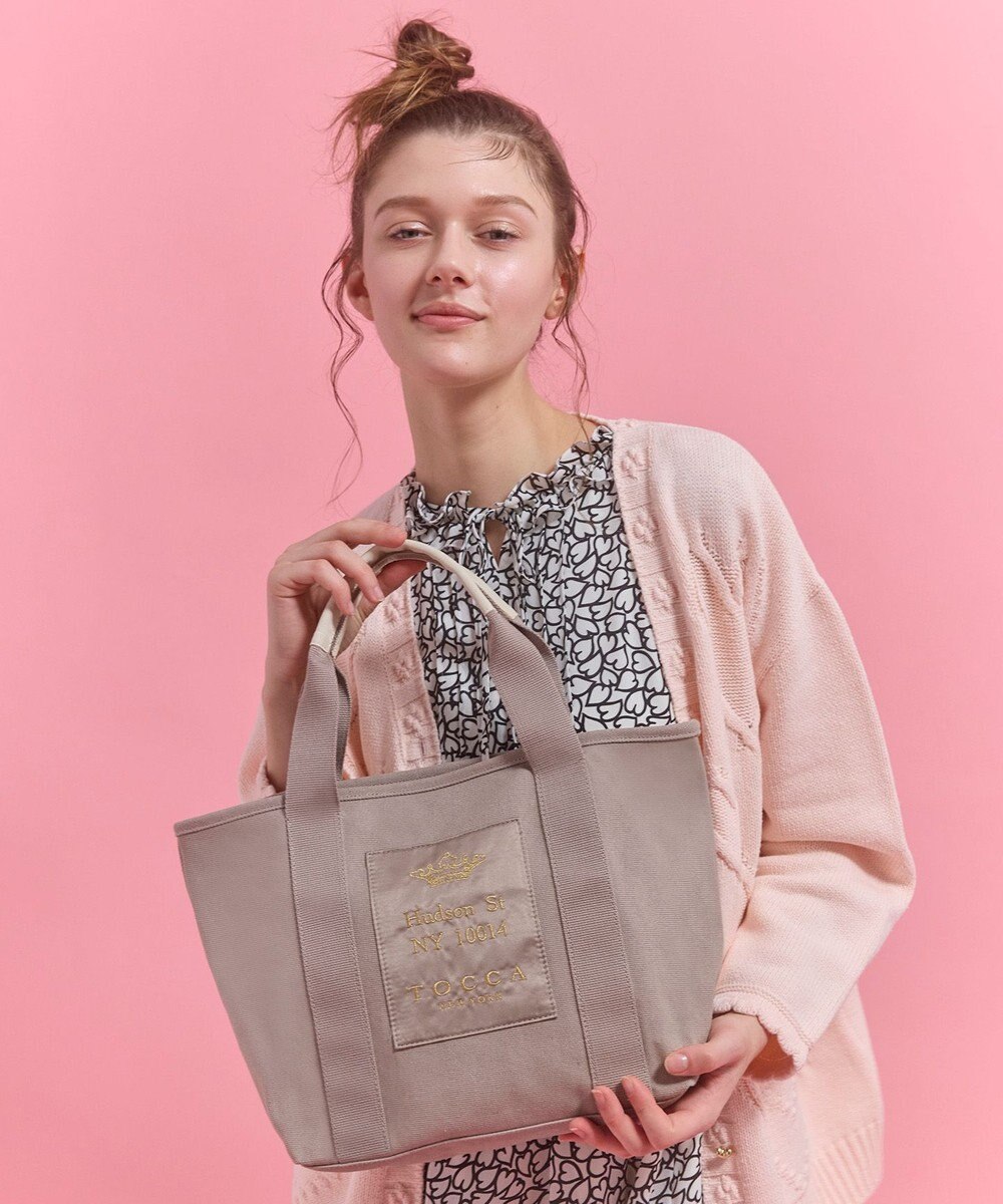 TOCCA 【WEB＆一部店舗限定】TOCCA AVENUE CANVAS TOTE キャンバス トートバッグ 