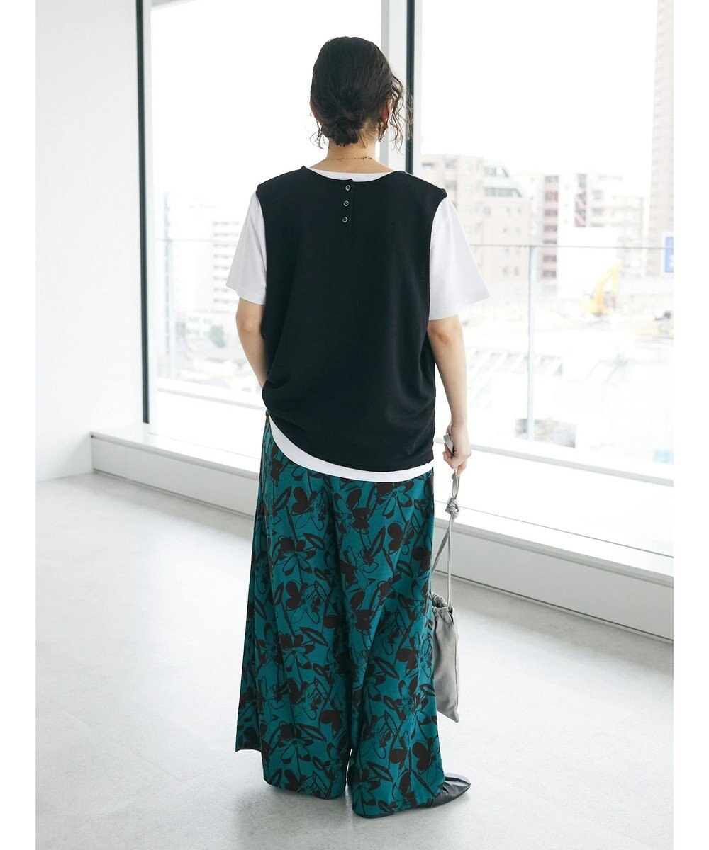 CRAFT STANDARD BOUTIQUE ＳＥＴ　カットプルオーバー＋ニットベスト 