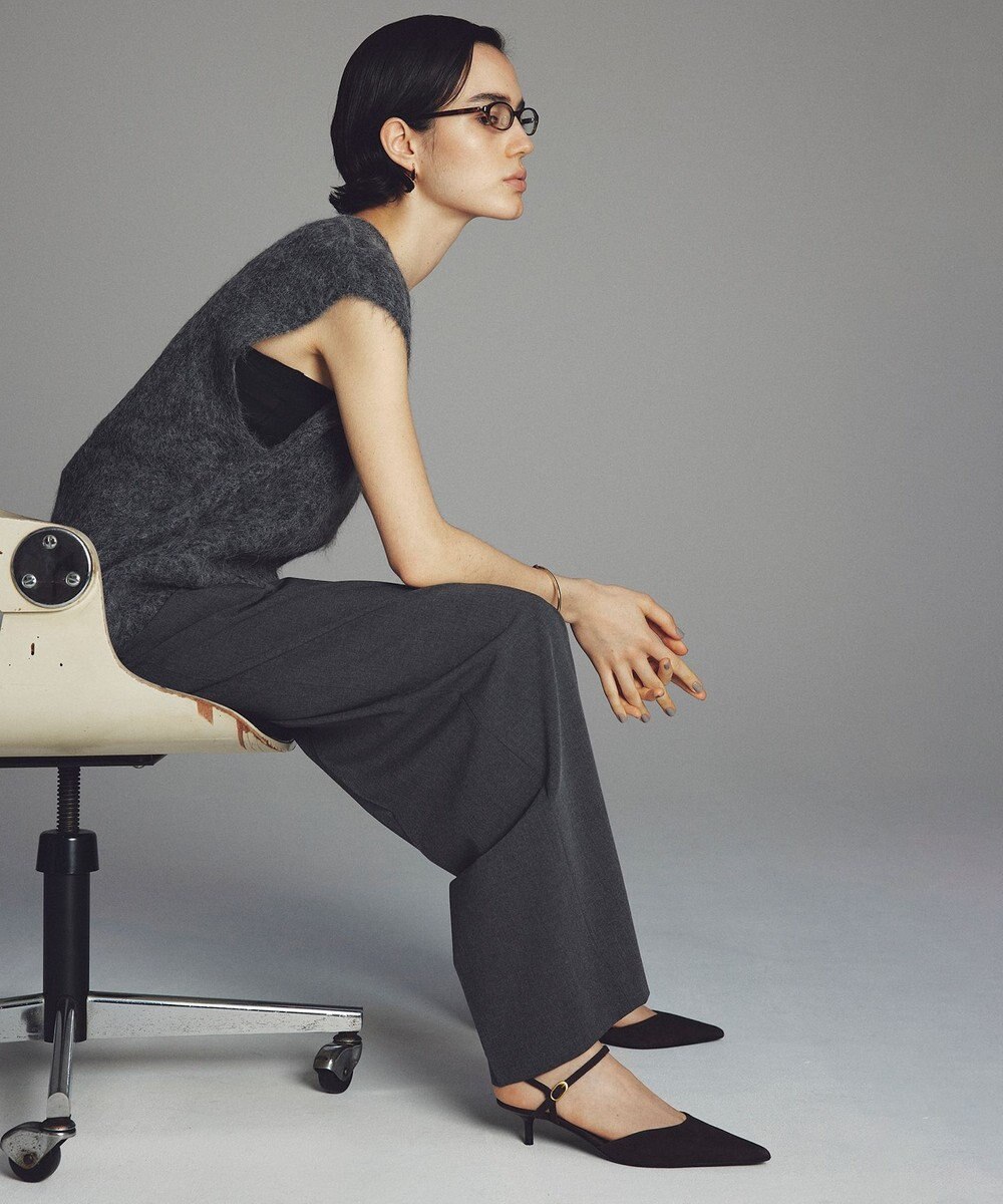 uncrave アルパカファーニット Vネックベスト 