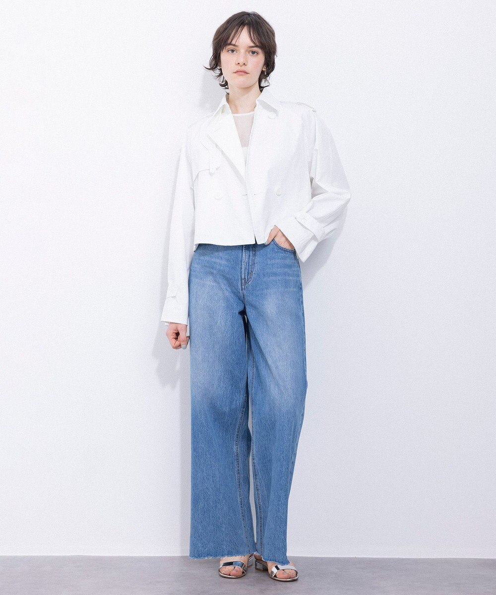 NAVE 【Nave　洗える】デニム ワイドパンツ 