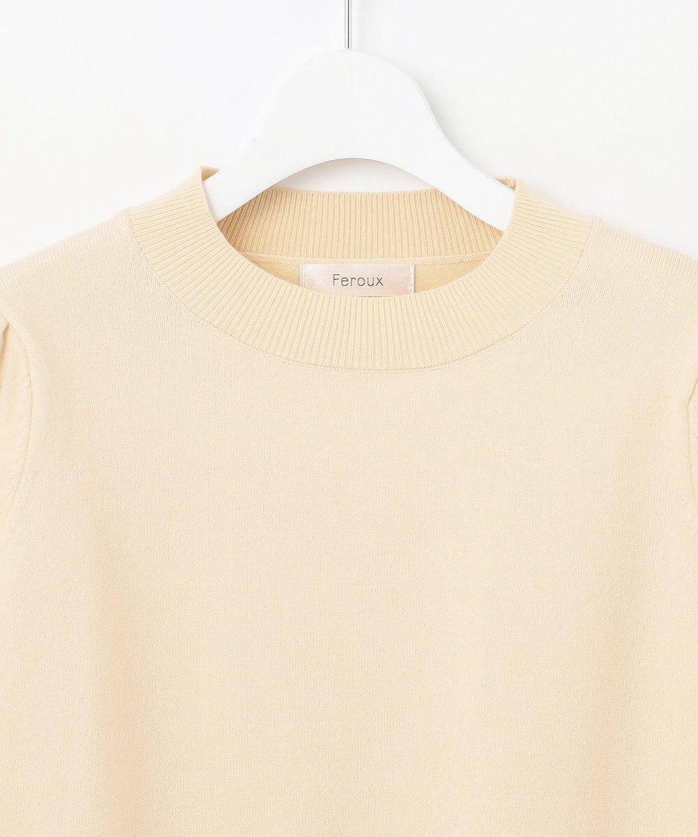 Feroux レースコンビ ニット 