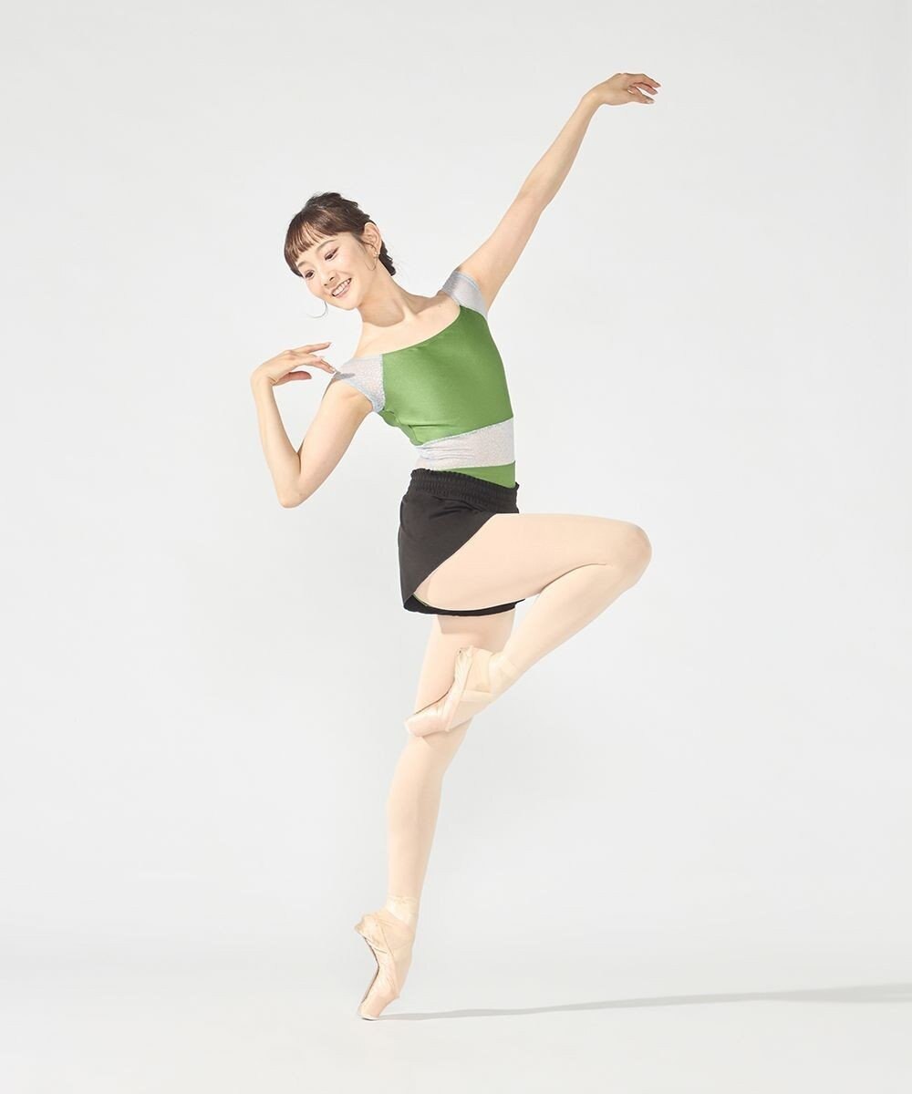 Chacott フレンチスリーブレオタード 