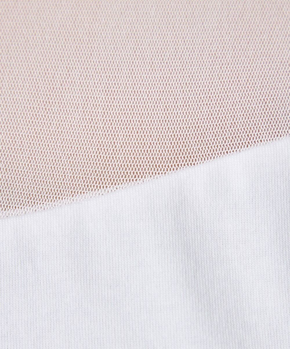 Chacott HandsomeCotton チュールノースリーブTシャツ 