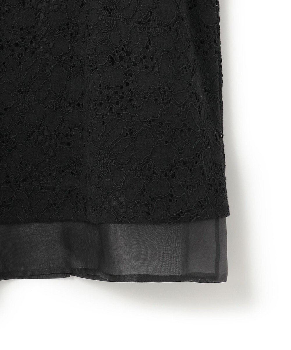 23区 S 【APPLAUDIR】シアーコンビ レースドレス 