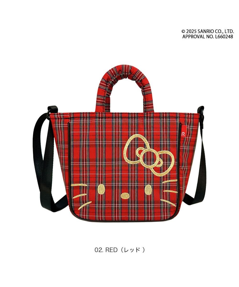 ROOTOTE 8464【サンリオ】IP.べビールー.チェック.ハローキティA 