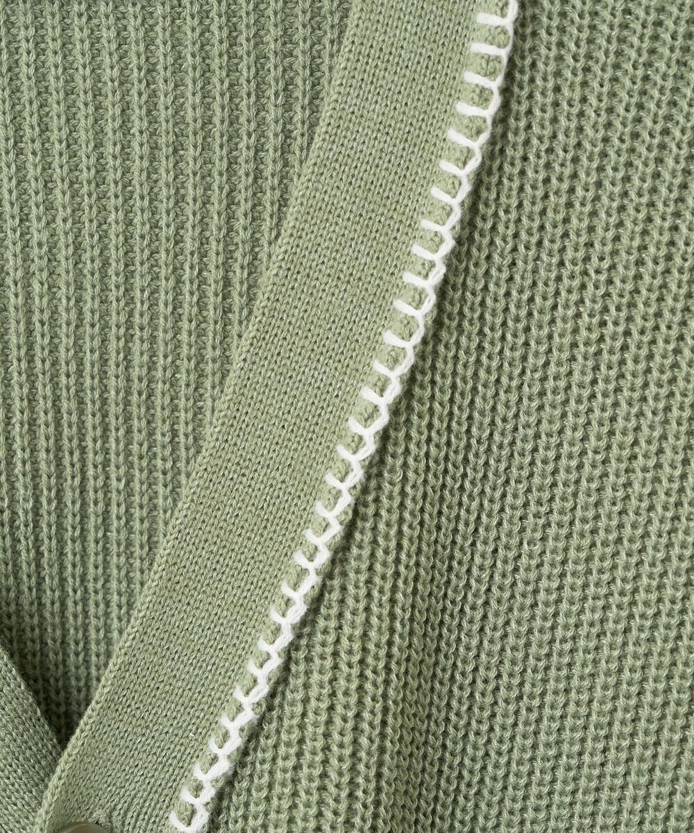 WEGO ハンドステッチカーディガン 