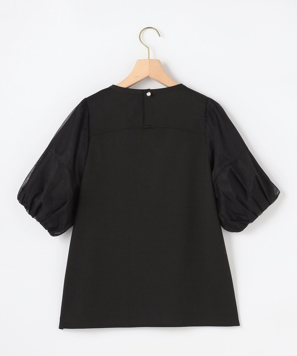 組曲 【先行予約・WEB限定】コットンポンチ チュールコンビ カットソー 