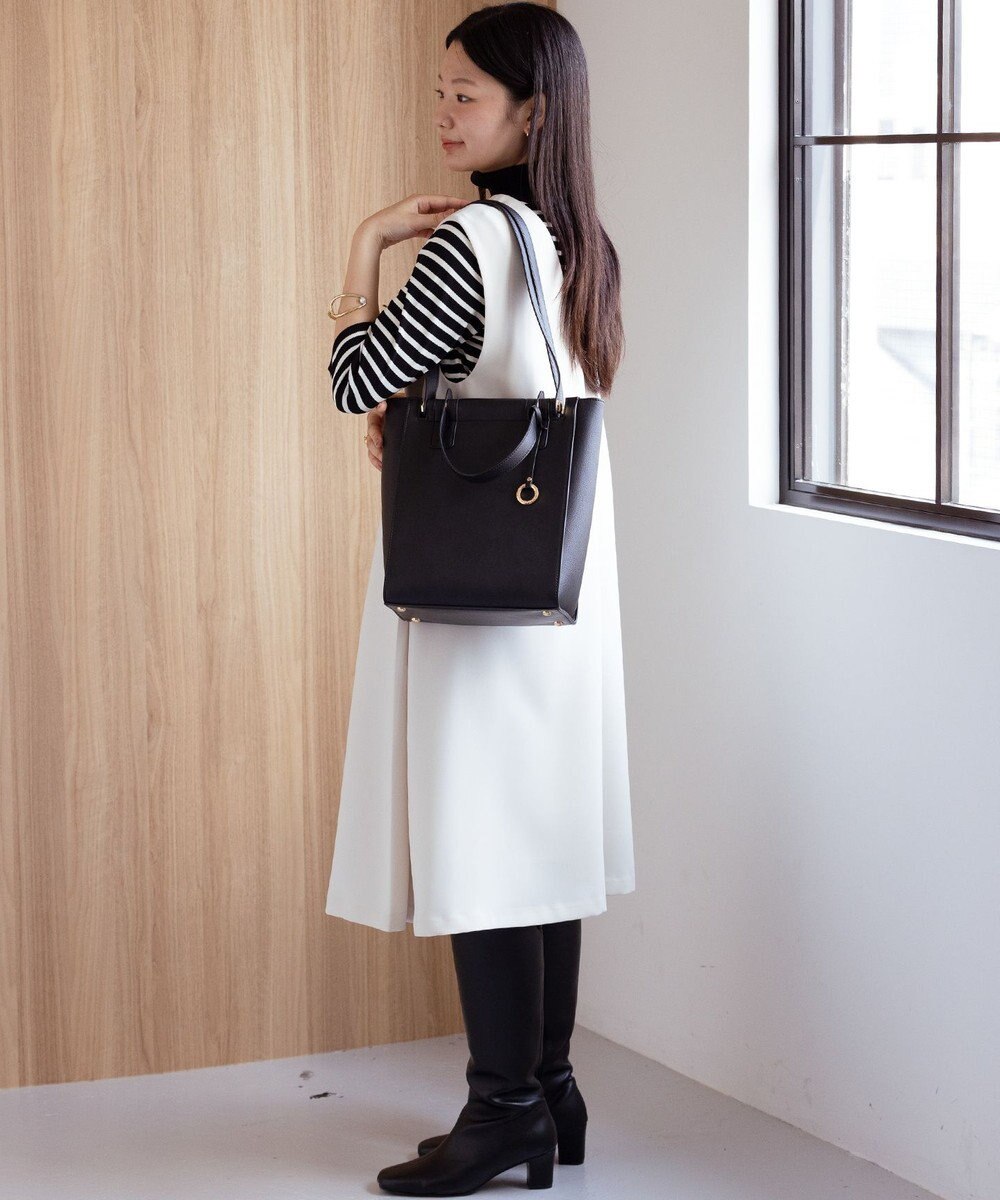 組曲 2WAYハンドルスクエアトート バッグ 