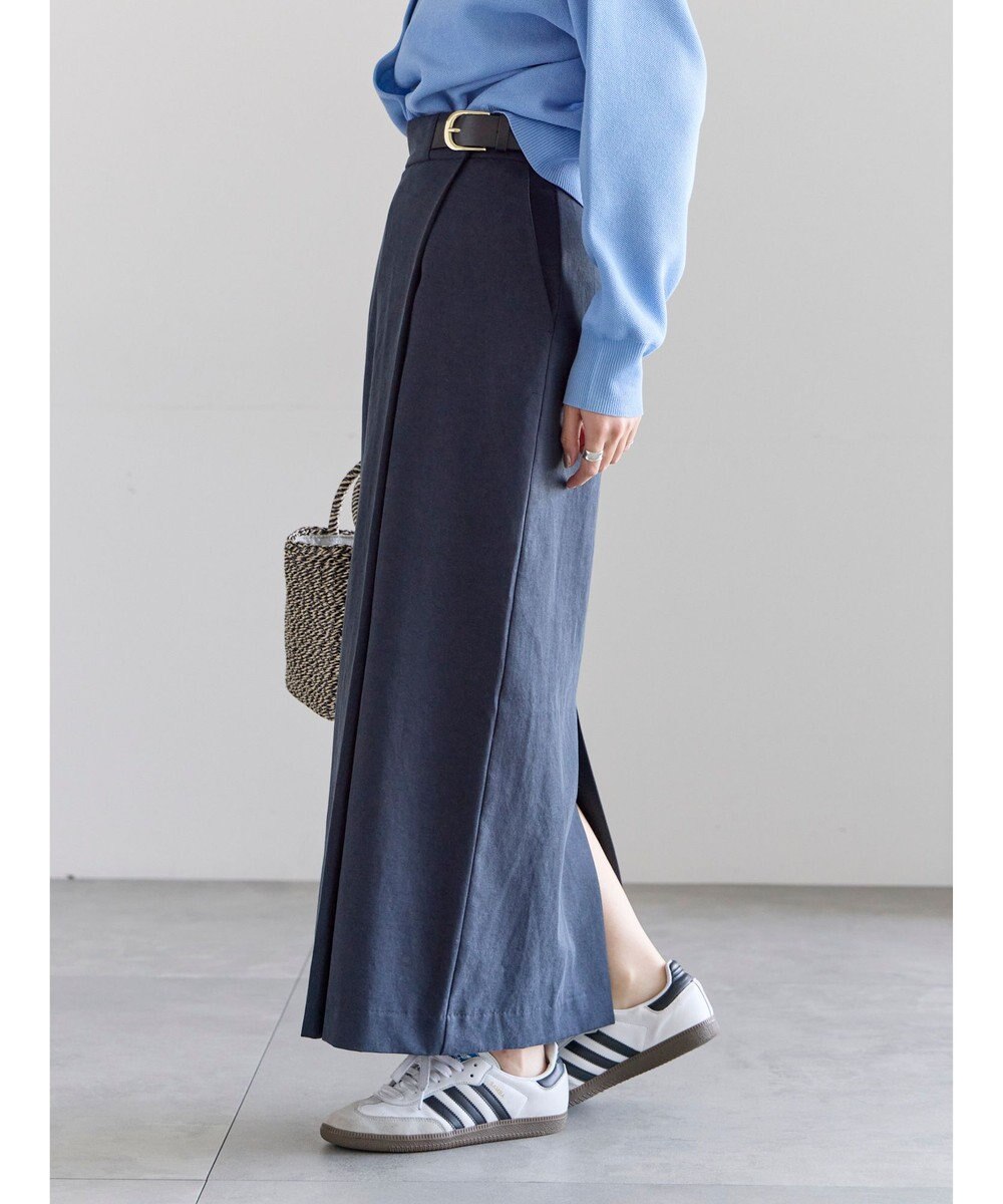 Te chichi サイドベルトチノタイトスカート 