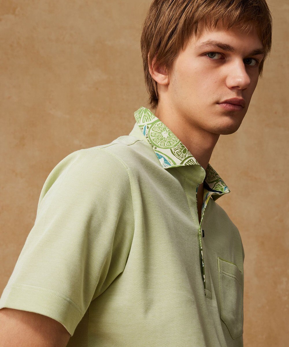 JOSEPH ABBOUD ギフトに！【老舗アロハブランドとコラボレーション】カハラ アロハ ダディ ポロシャツ 