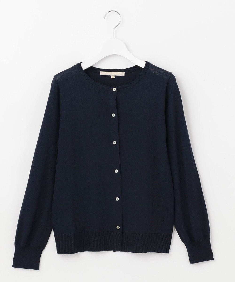 自由区 【WEB限定】ニットカーディガン×ブラウス セット 