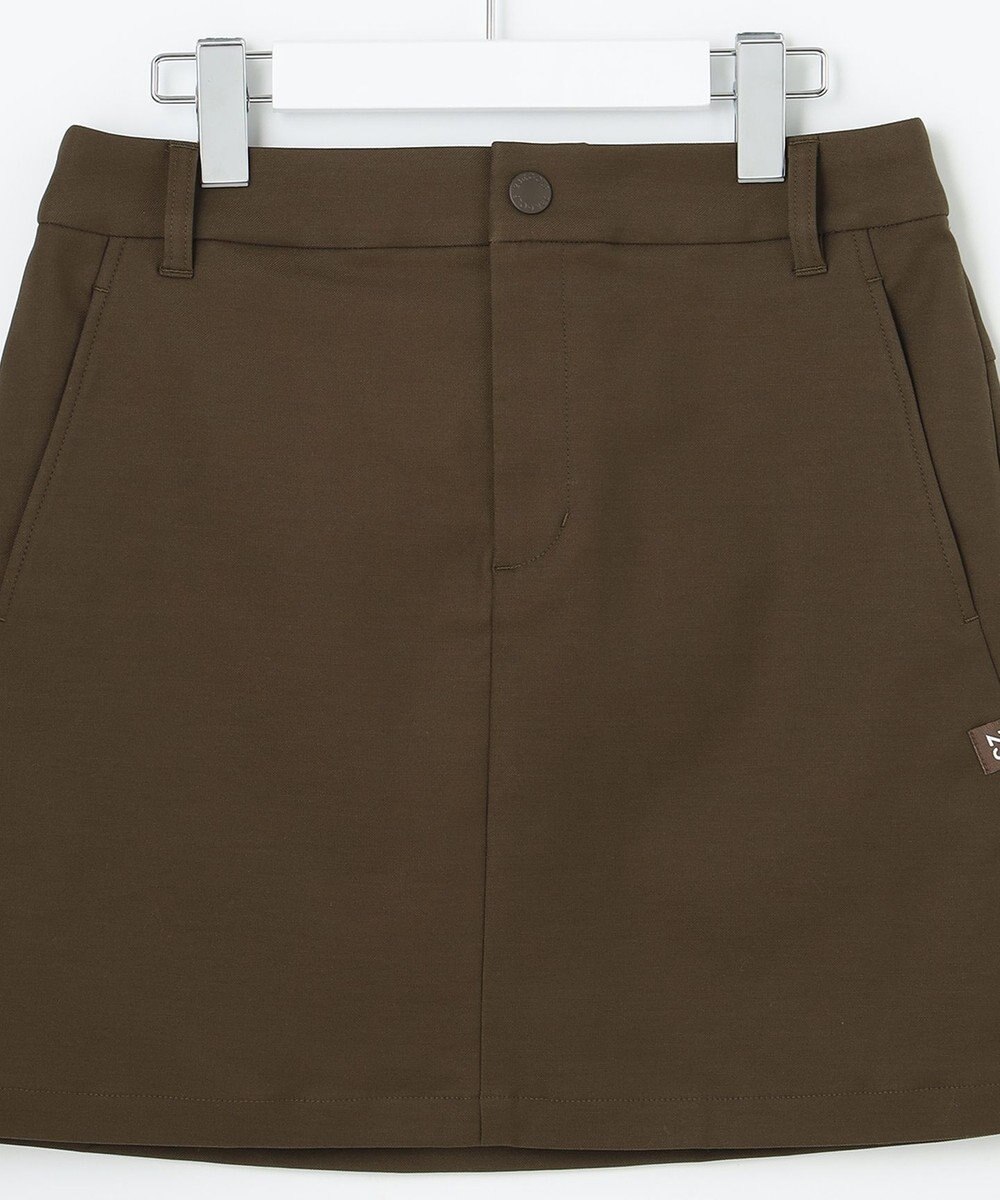 23区GOLF 秋色夏素材【WOMEN】【ストレッチ】シェルタリングオックス 台形スカート 