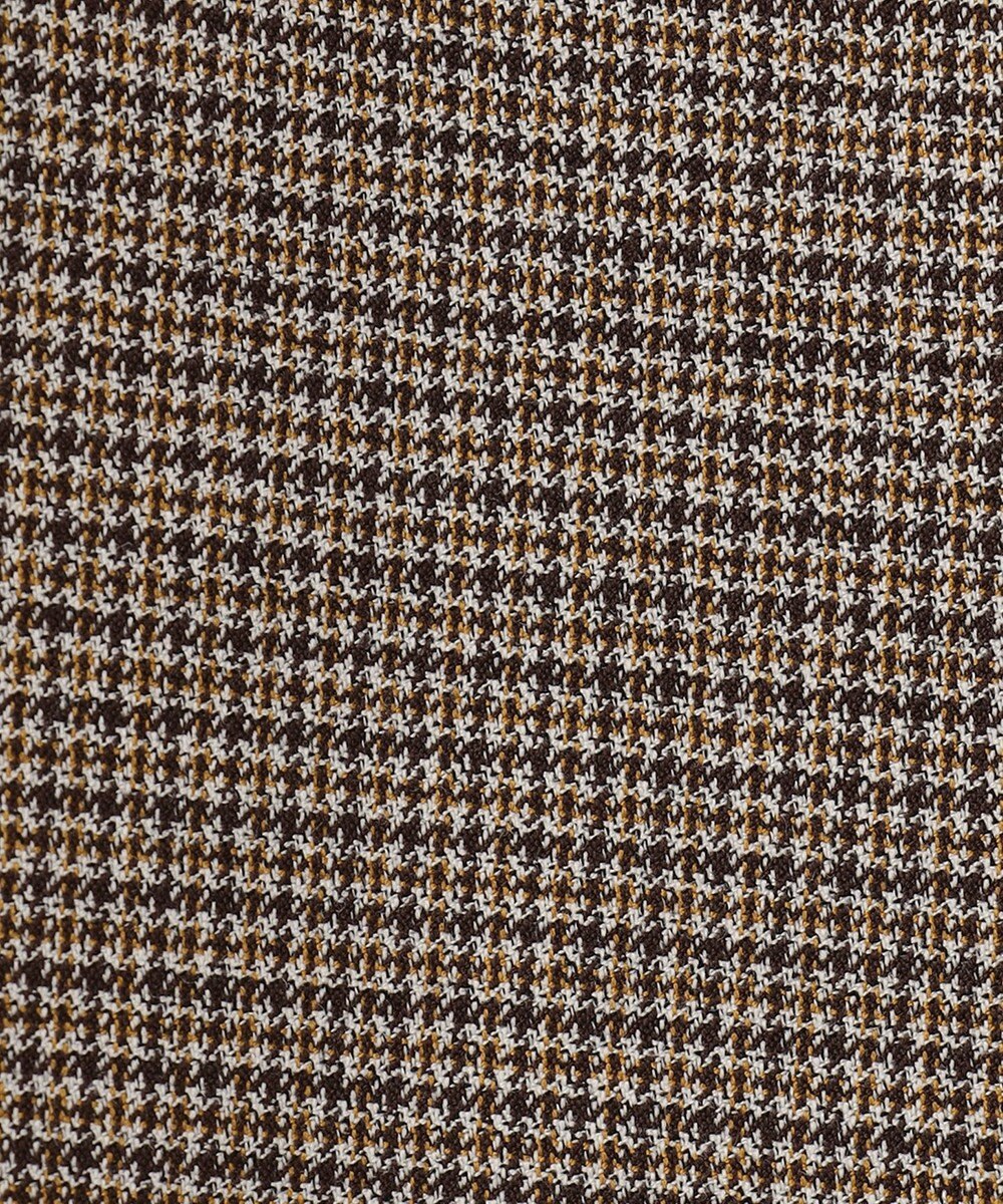 J.PRESS LADIES L 【洗える】Mixツイードチェック  セミワイド パンツ 