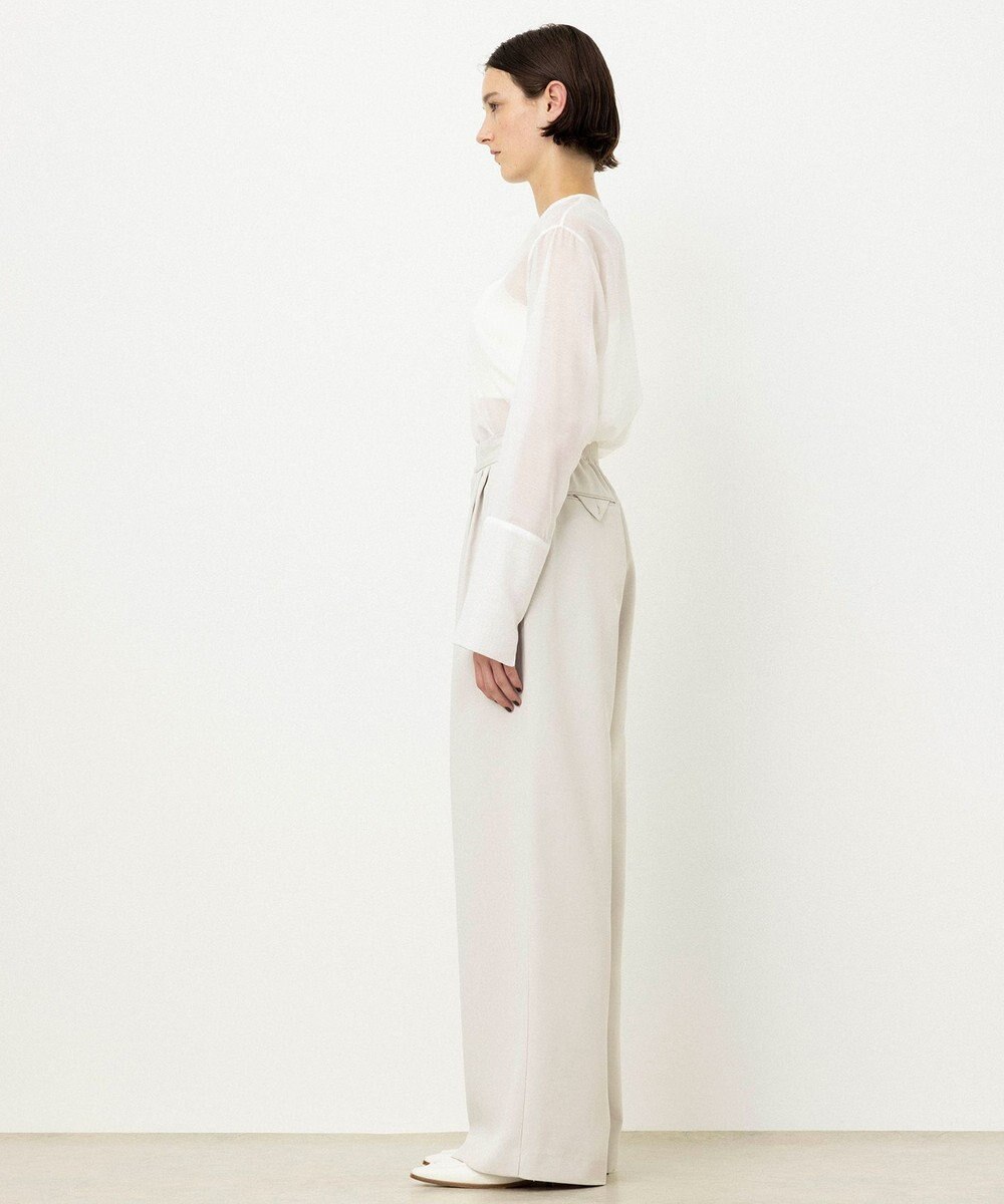 NAVE 【ReNAVE・洗える/UVカット】スパンポリエステル パンツ 