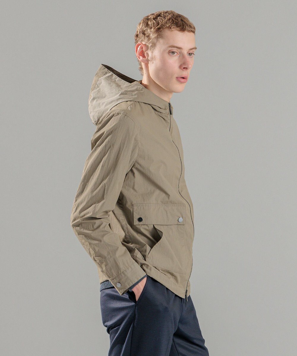 JOSEPH HOMME 【LEON 掲載】ブライトナイロンシャンブレー　スプリングブルゾン 